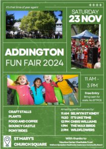 Addington Fun Fair poster