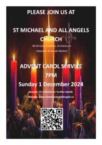 Advent Carol Service poster