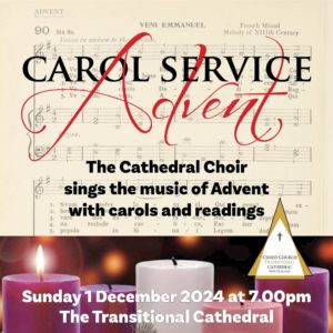 Cathedral Advent Carol Service poster